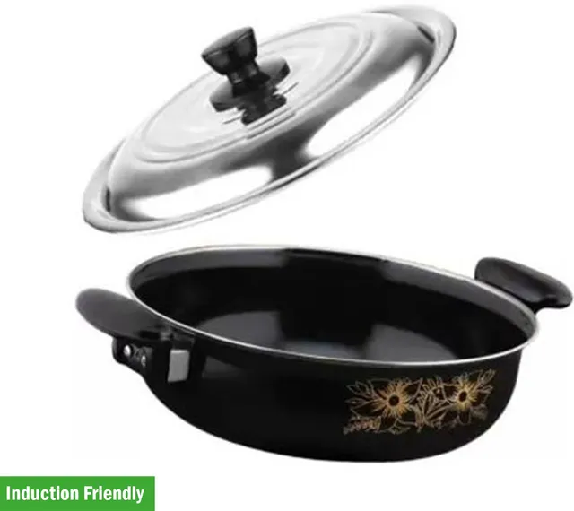Maharajee Super Induction Bottom Non-Stick Coated Cookware Set