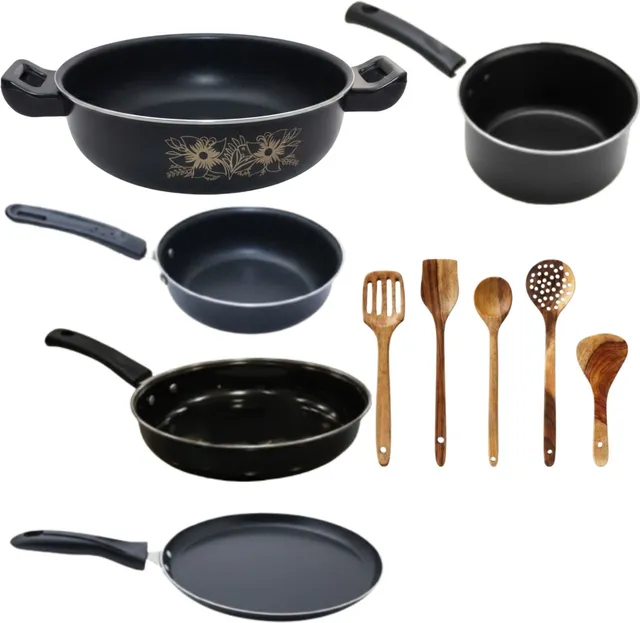 cookpro 10-PCS-CP Induction Bottom Non-Stick Coated Cookware Set