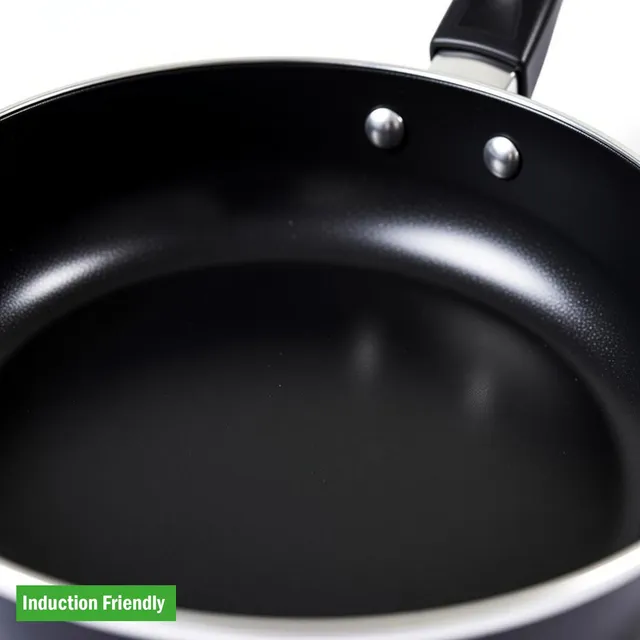 Kashvi Premium Kitchen Cookware Set (5 Pcs) - Tawa, Kadhai, Frypan, Saucepan, Tadka - Induction Bottom Non-Stick Coated Cookware Set