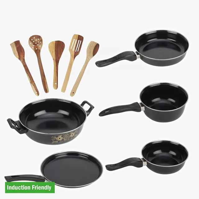 cookpro Smartbuy Induction Bottom Non-Stick Coated Cookware Set