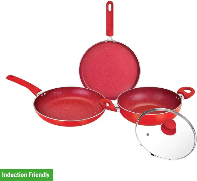 BERGNER Induction Bottom Non-Stick Coated Cookware Set