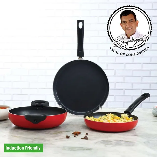 WONDERCHEF Venice Induction Bottom Non-Stick Coated Cookware Set