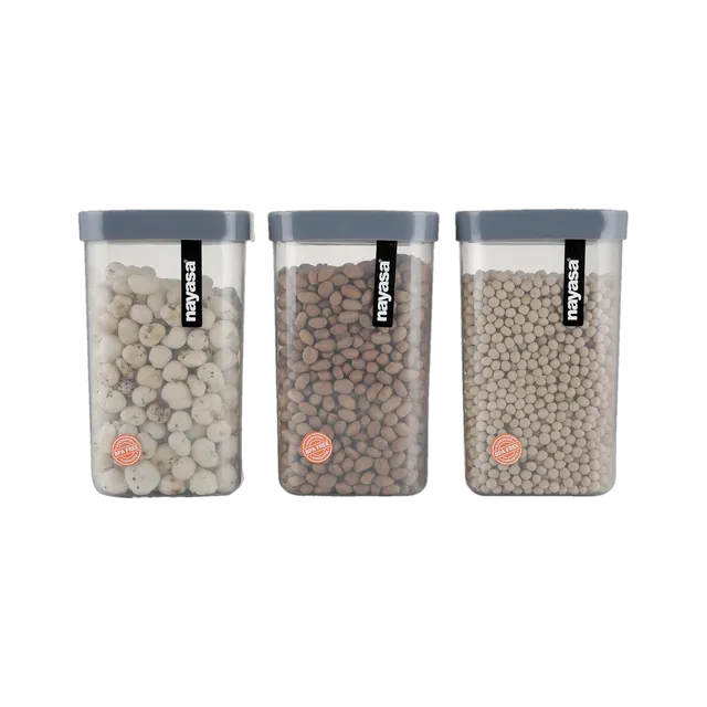 NAYASA Plastic Grocery Container  - 1500 ml