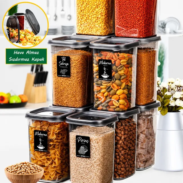 SARAZA Plastic Grocery Container  - 1100 ml
