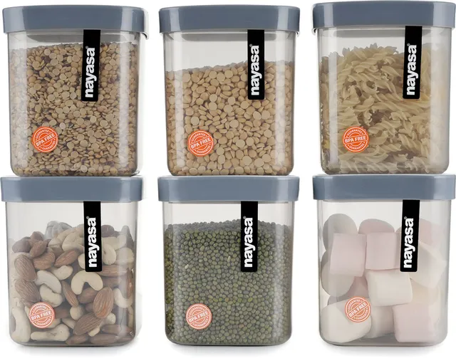 NAYASA Plastic Grocery Container  - 1000 ml