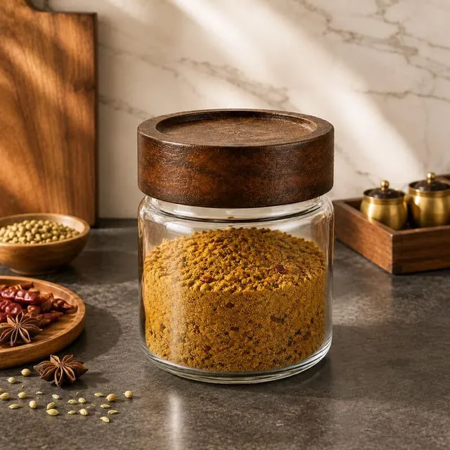 House It! Glass Grocery Container  - 550 ml