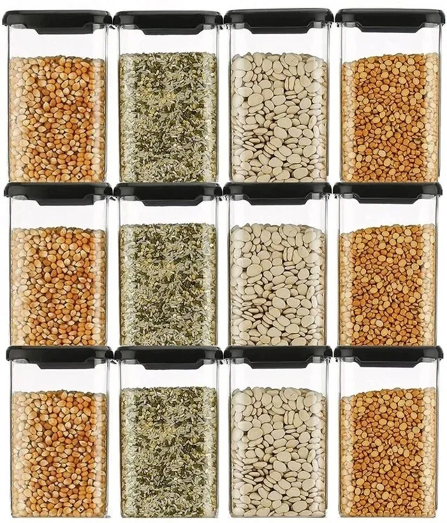SARAZA Plastic Grocery Container  - 1200 ml