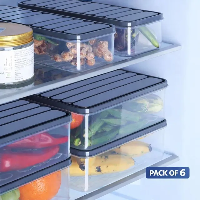 Swamriddhi Plastic Fridge Container  - 1200 ml