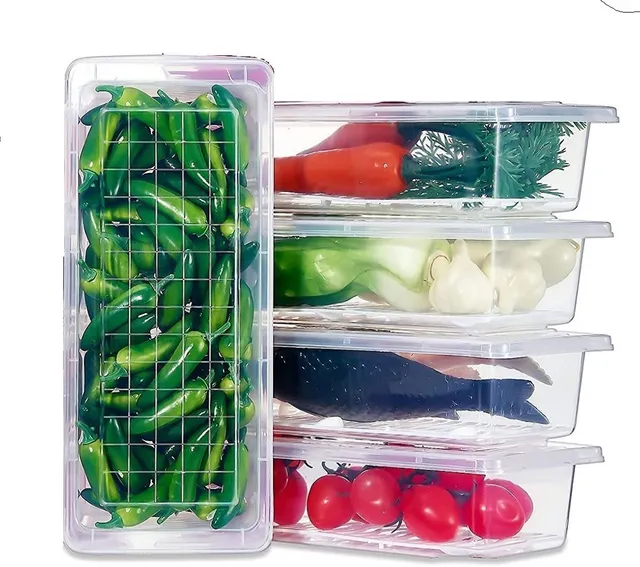 prayati Plastic Fridge Container  - 1500 ml