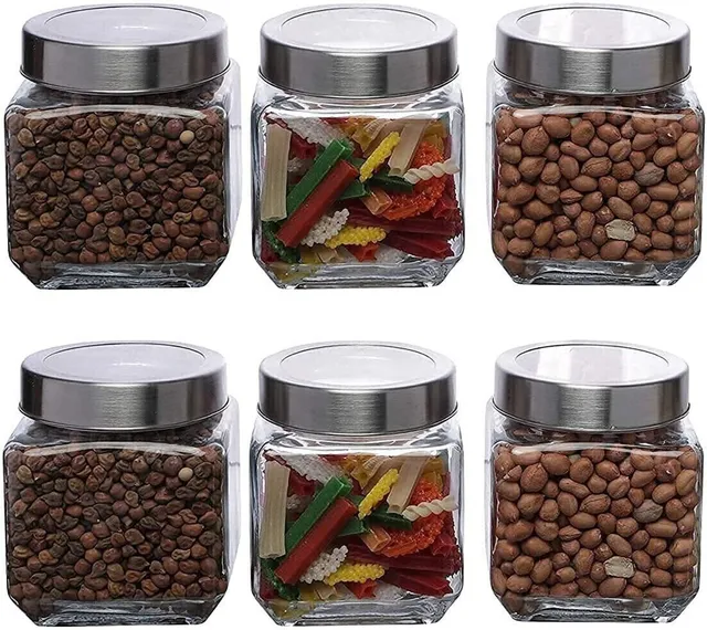PANEL'S Glass Grocery Container  - 600 ml