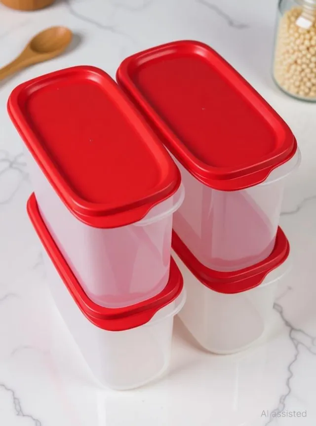 TUPPERWARE Plastic Grocery Container  - 1.1 L