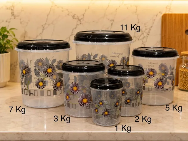 Novae Polypropylene Utility Container  - 1000 ml, 2000 ml, 3000 ml, 5000 ml, 7000 ml, 11000 ml