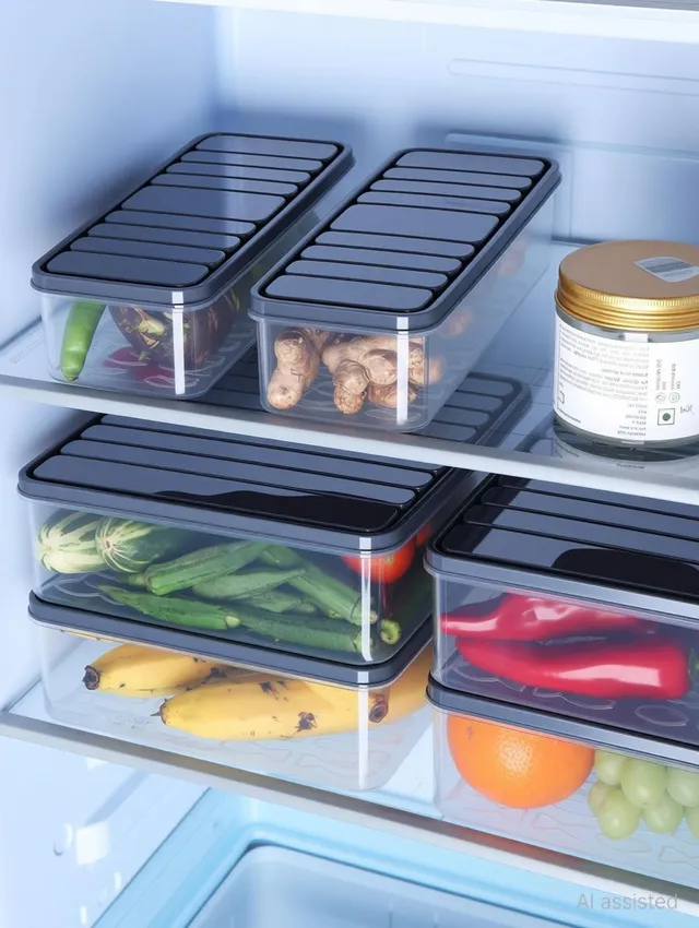 Mataiva Plastic Fridge Container  - 1200 ml