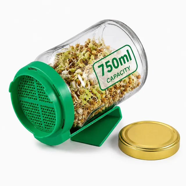 Brandory Glass Sprout Maker  - 750 ml
