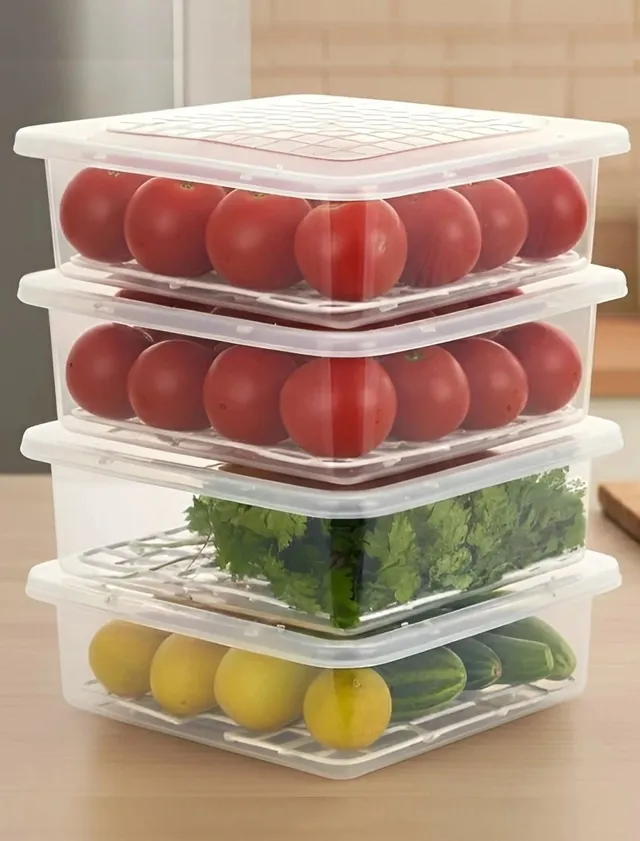 Craftbin Plastic Fridge Container  - 2400 ml