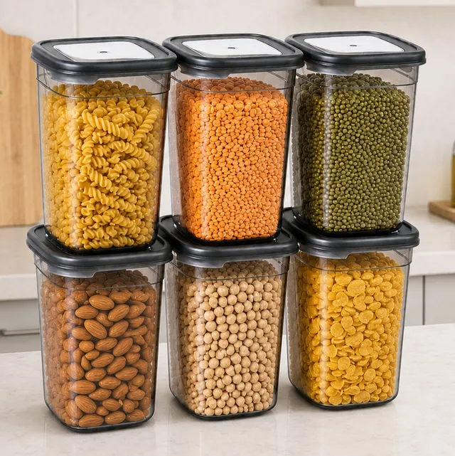 Auspicia Plastic Grocery Container  - 1000 ml