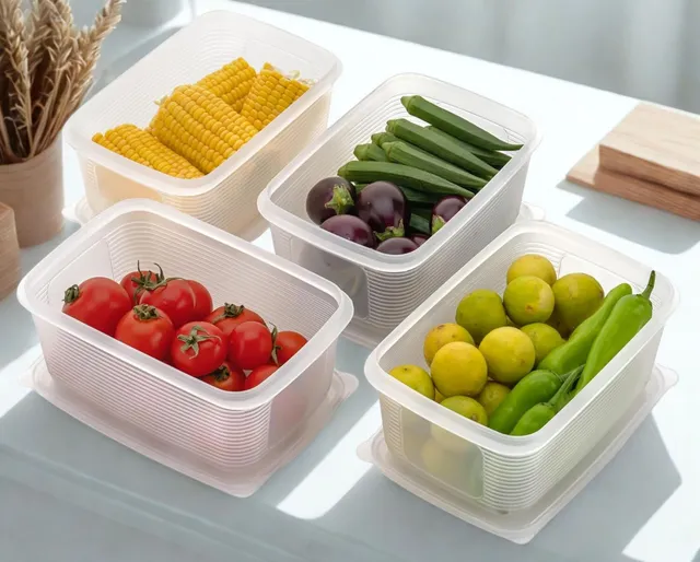 Flipkart SmartBuy Plastic Grocery Container  - 1800 ml