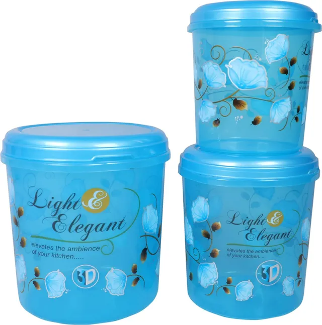 3D METRO SUPER STORE Plastic Grocery Container  - 5000 ml, 7500 ml, 10000 ml