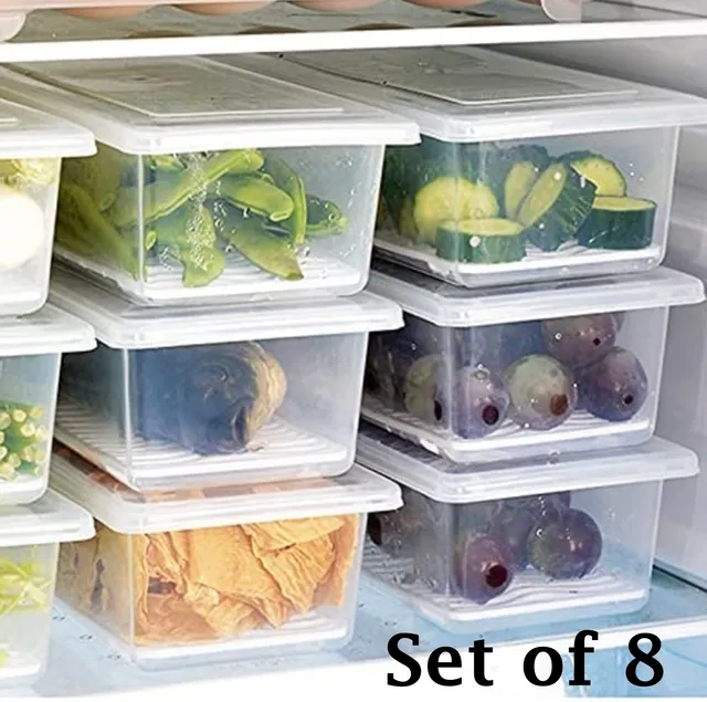 TOLXI Plastic Fridge Container  - 1000 ml