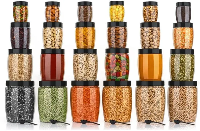 WineBIrd Plastic Grocery Container  - 1200 ml, 650 ml, 350 ml, 250 ml