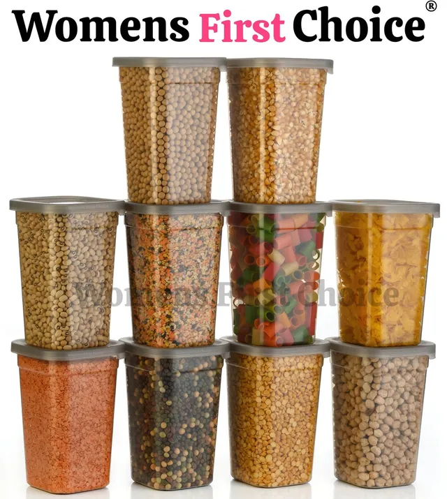 Womens First Choice Plastic Grocery Container  - 1000 ml