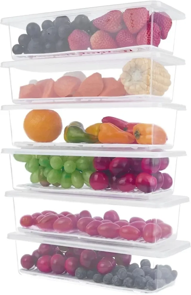 Serenity Plastic Fridge Container  - 1500 ml