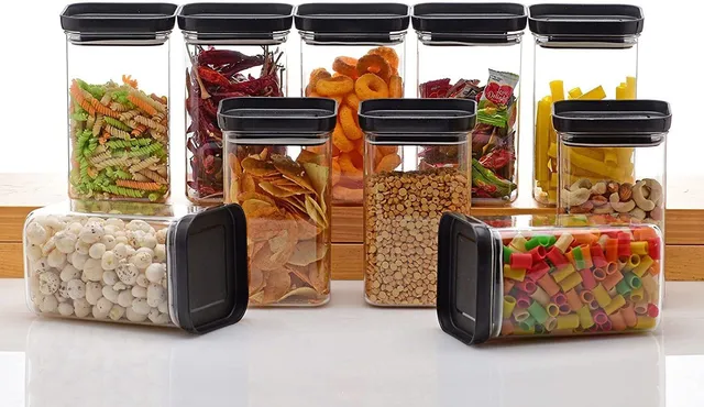 Serenity Plastic Grocery Container  - 1100 ml