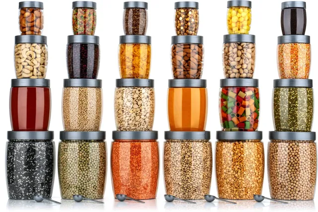 WineBIrd Plastic Grocery Container  - 1200 ml, 650 ml, 350 ml, 250 ml