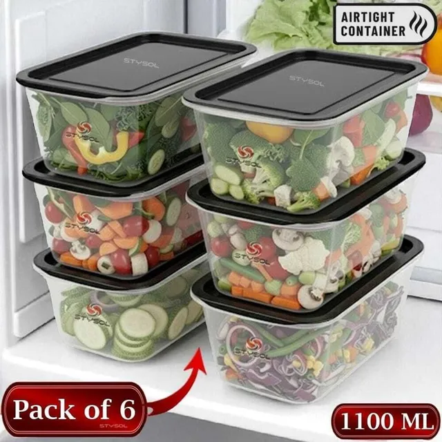 Stysol Plastic Fridge Container  - 1100 ml