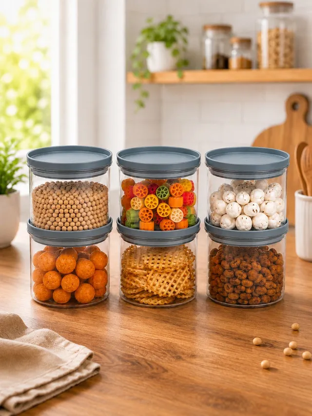 Flipkart SmartBuy Plastic Grocery Container  - 500 ml