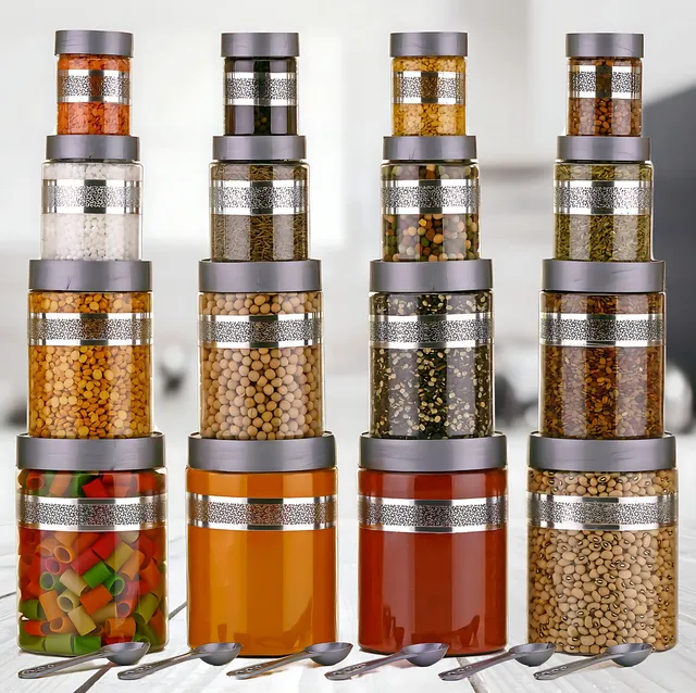 Sentricus Plastic Grocery Container  - 240 ml, 350 ml, 650 ml, 1200 ml