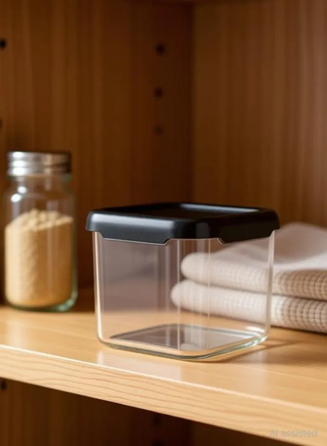 Defex Plastic Grocery Container  - 550 ml