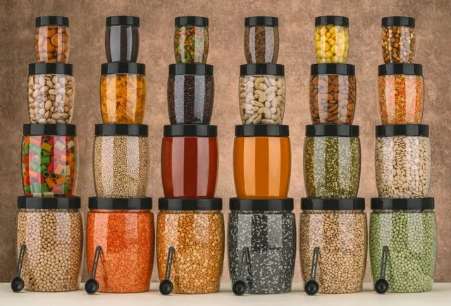 orsale plastic Plastic Grocery Container  - 1200 ml, 650 ml, 350 ml, 250 ml