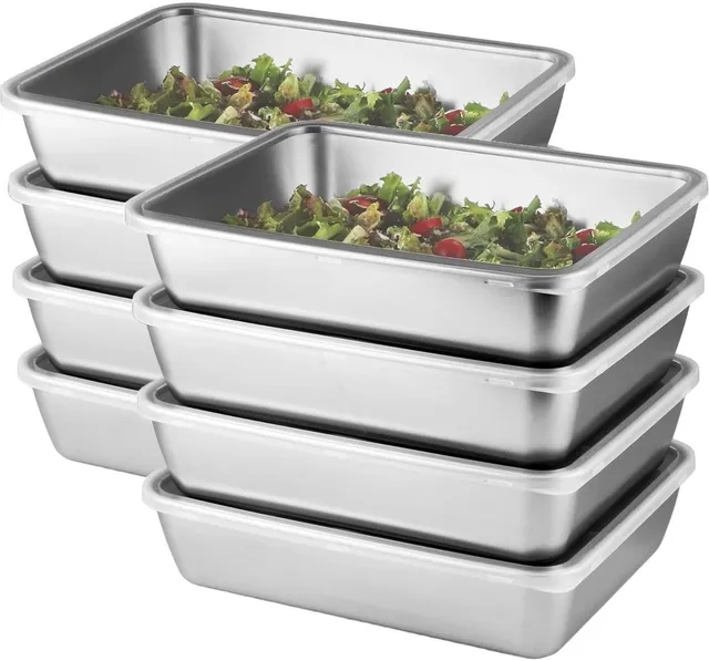 SHARUJA Stainless Steel Fridge Container  - 2000 ml