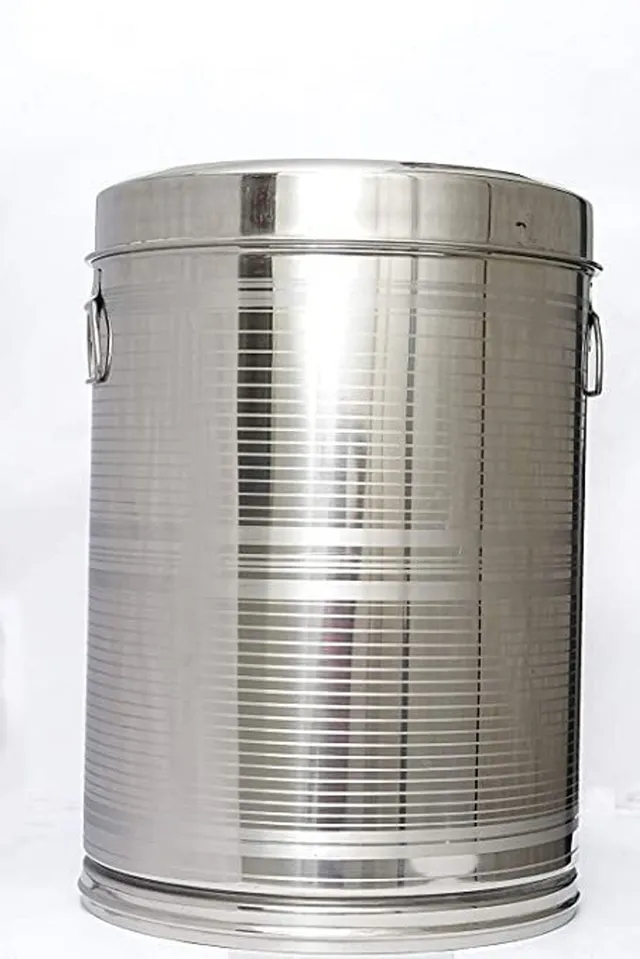 SUPER HK PRODUCTS Stainless Steel Grocery Container  - 9 L