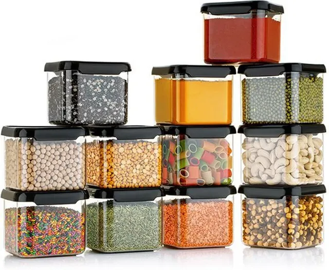 XENUS Plastic Grocery Container  - 500 ml