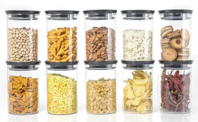 QUPSY Plastic Grocery Container  - 1000 ml