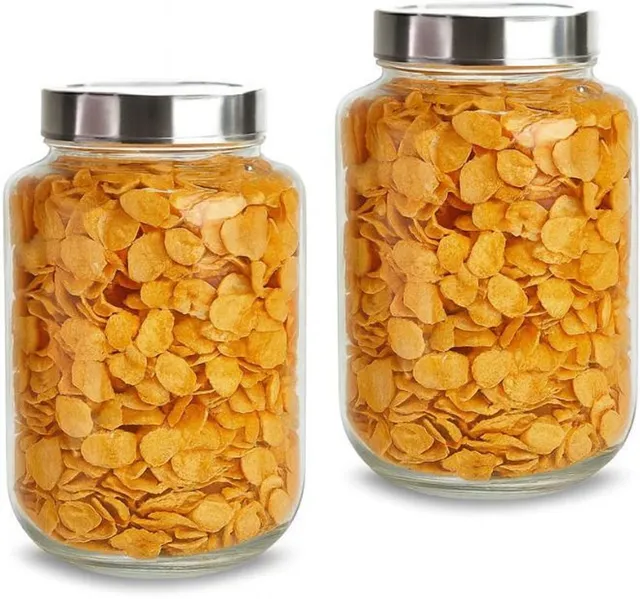 AAnami Glass Pickle Jar  - 3000 ml