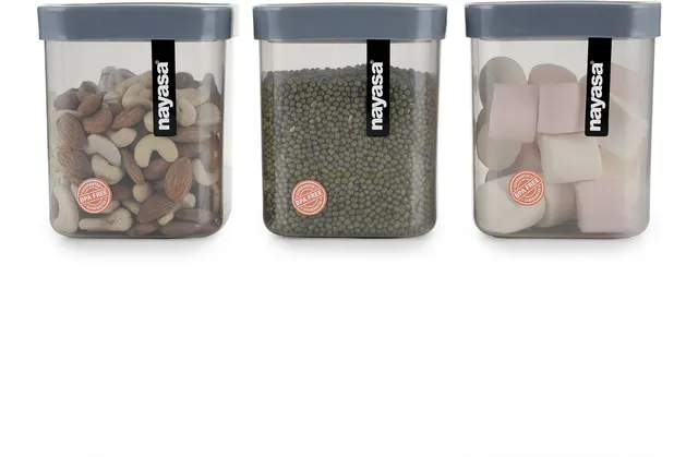 NAYASA Plastic Grocery Container  - 1000 ml