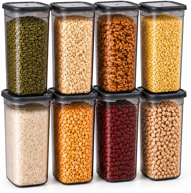 Eddux Plastic Grocery Container  - 1500 ml