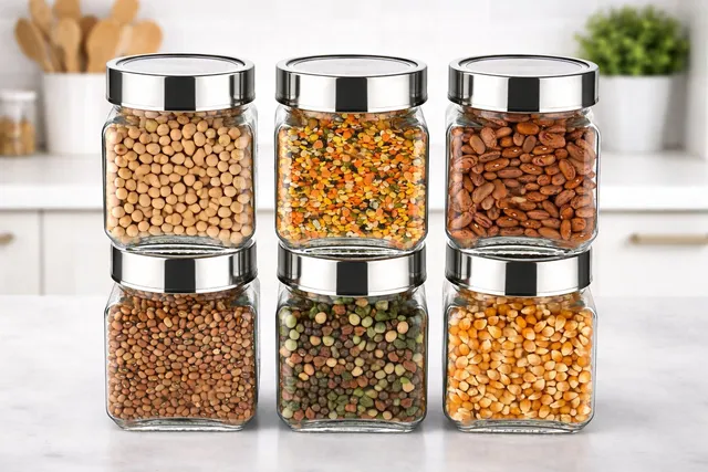 Troxer Glass Grocery Container  - 600 ml