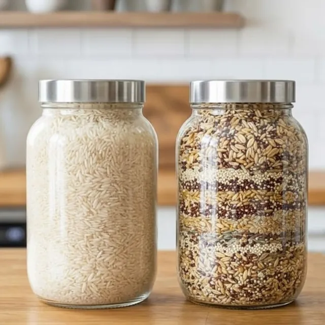 Glassbunny Glass Grocery Container  - 2000 ml