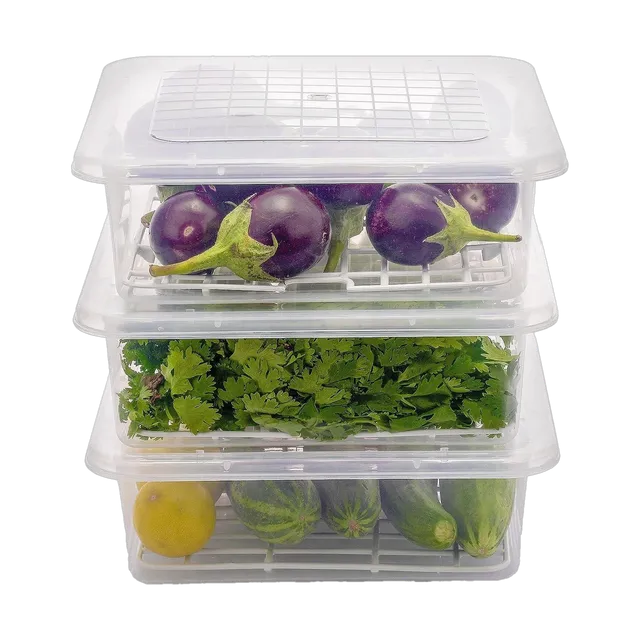 Flipkart SmartBuy Stainless Steel Fridge Container  - 2500 ml