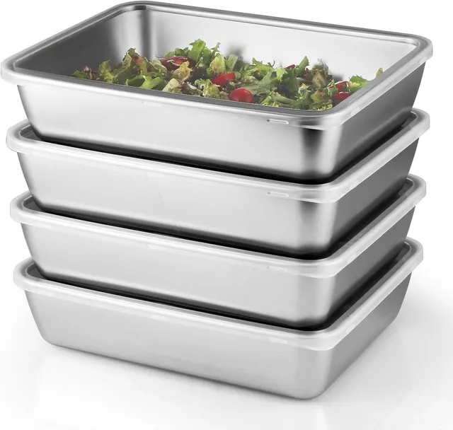 SHARUJA Stainless Steel Fridge Container  - 2000 ml