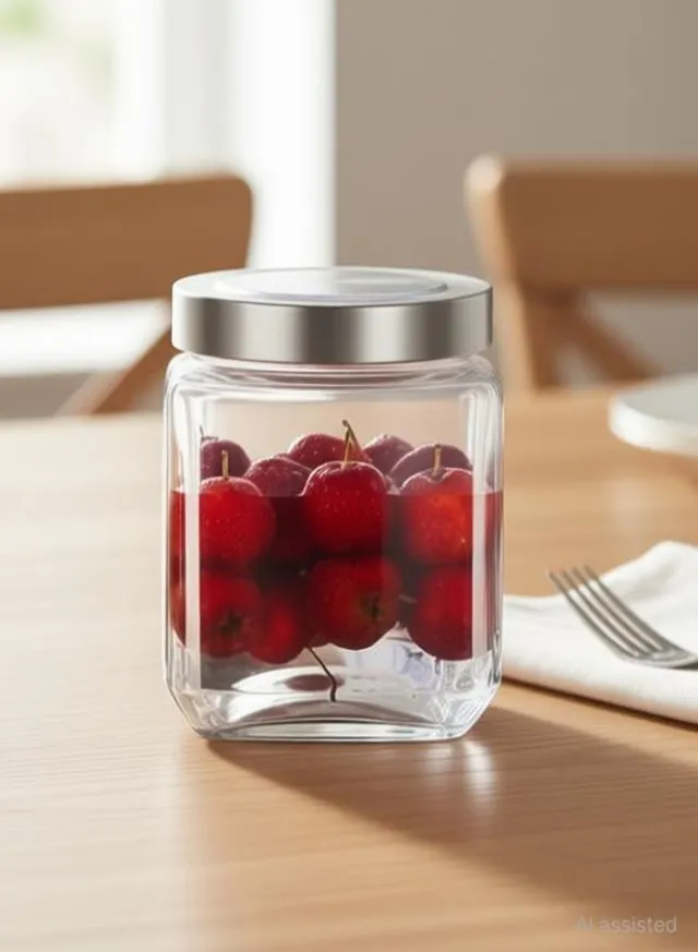 PANEL'S Glass Grocery Container  - 500 ml