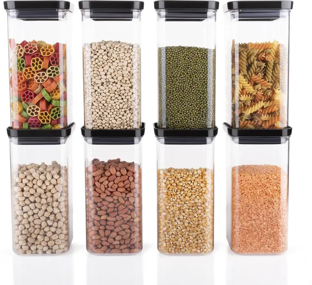 Linear Plastic Grocery Container  - 1500 ml