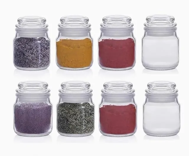 GlassCave Glass Pickle Jar  - 150 ml