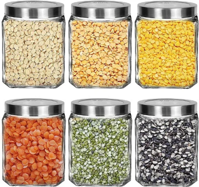 Troxer Glass Grocery Container  - 800 ml