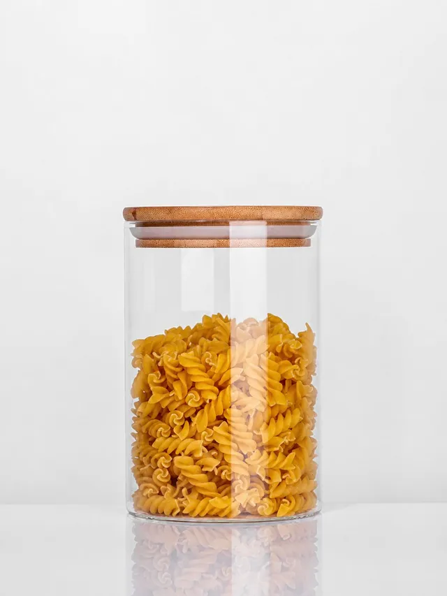 Borzor Glass Grocery Container  - 1 kg