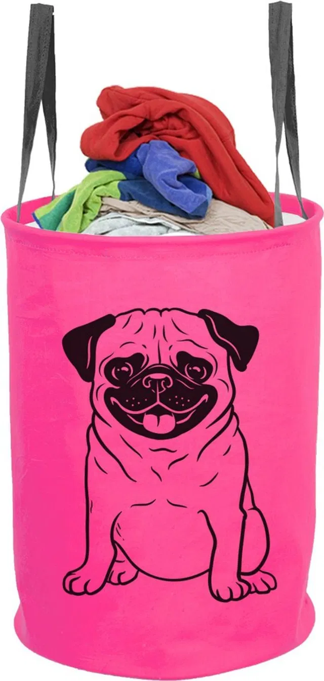 Flipkart SmartBuy 45 L Pink Laundry Basket